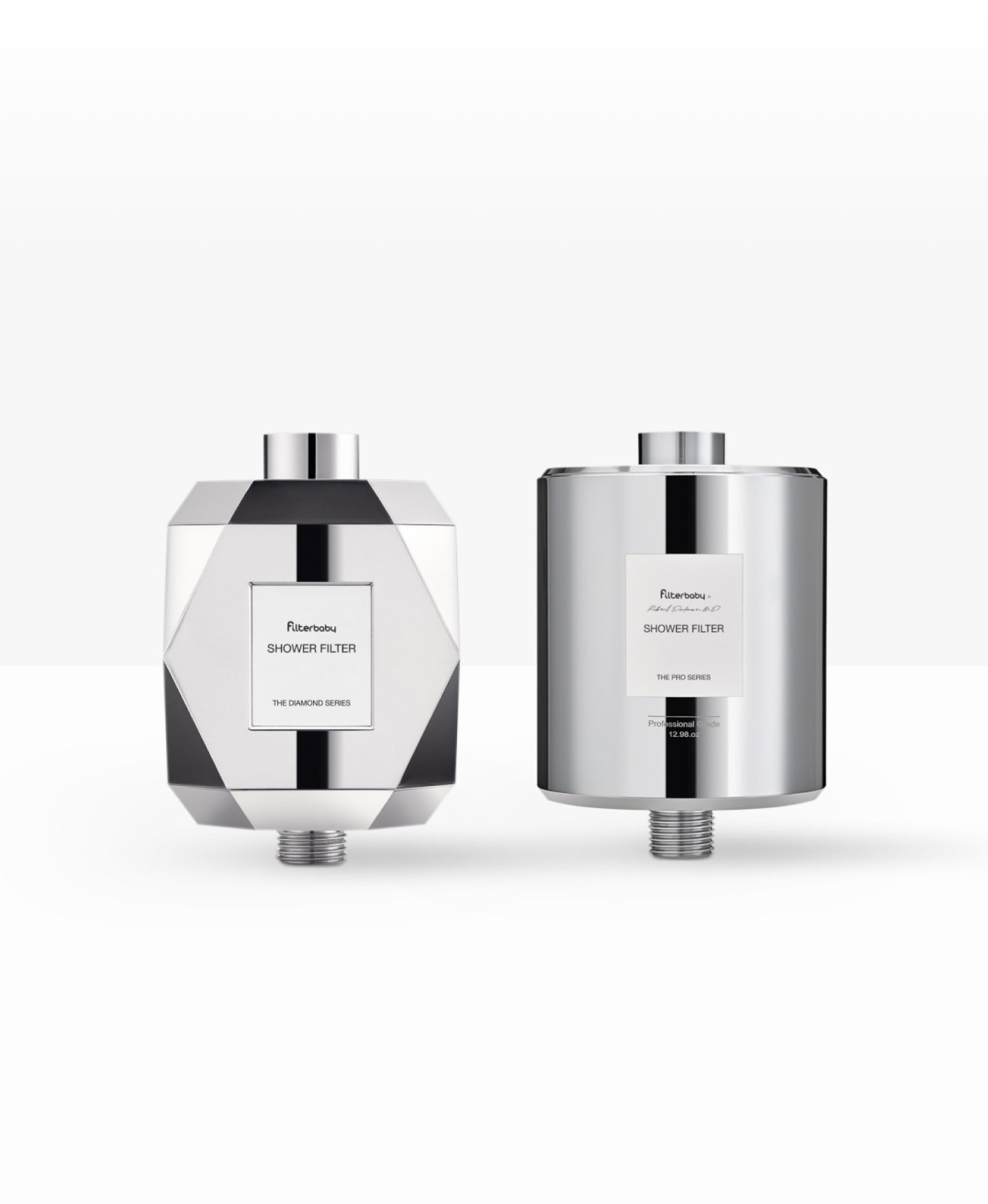 Get Filterbaby Pro Series + Diamond Series Shower Filter Bundle