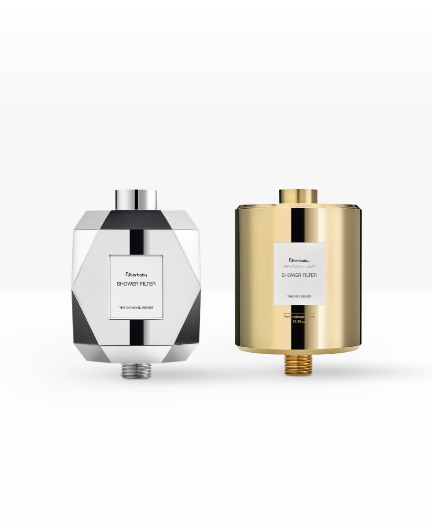 Get Filterbaby Pro Series + Diamond Series Shower Filter Bundle