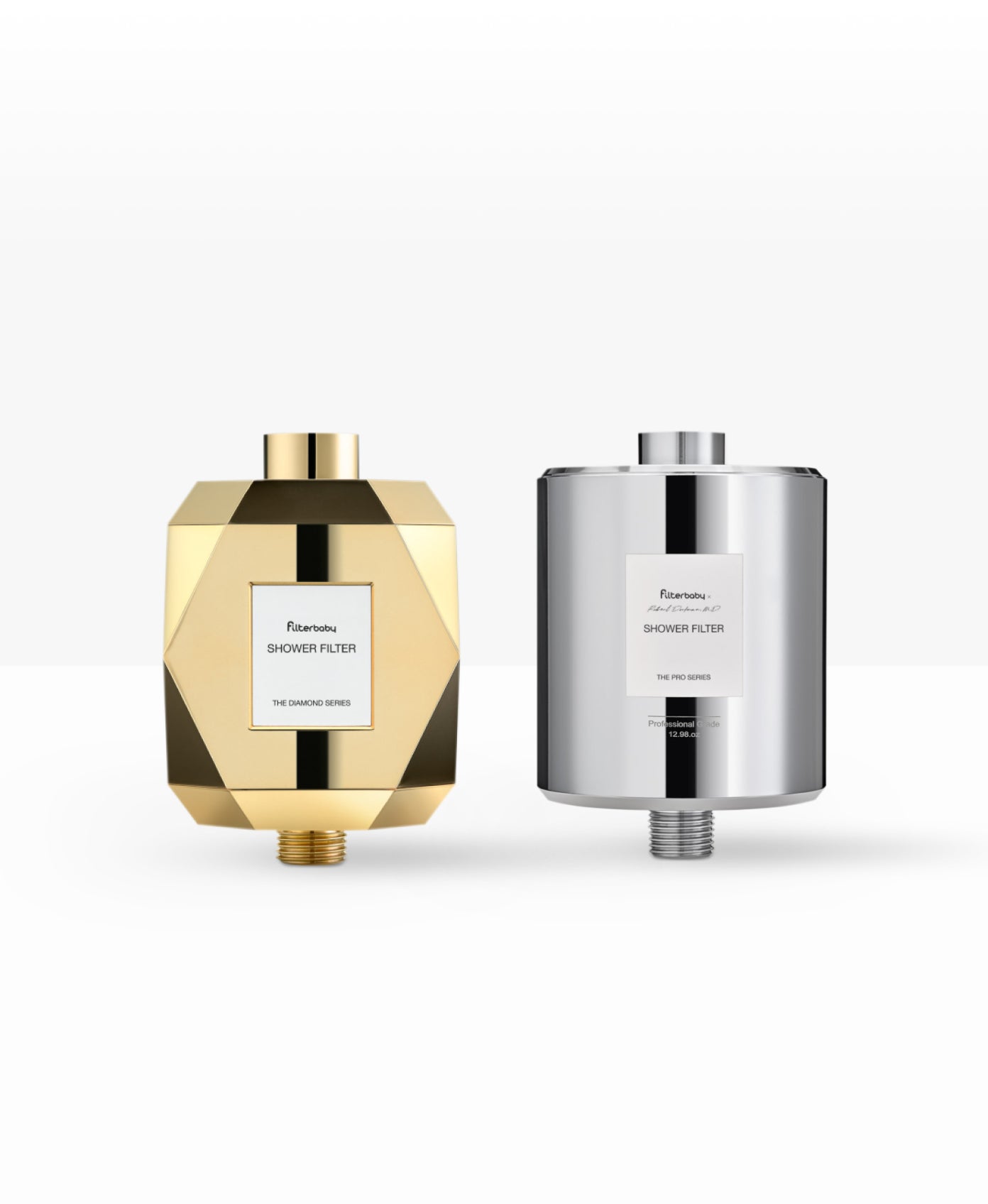 Get Filterbaby Pro Series + Diamond Series Shower Filter Bundle