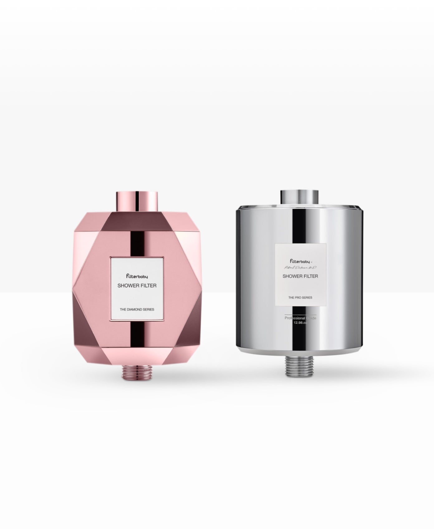 Get Filterbaby Pro Series + Diamond Series Shower Filter Bundle