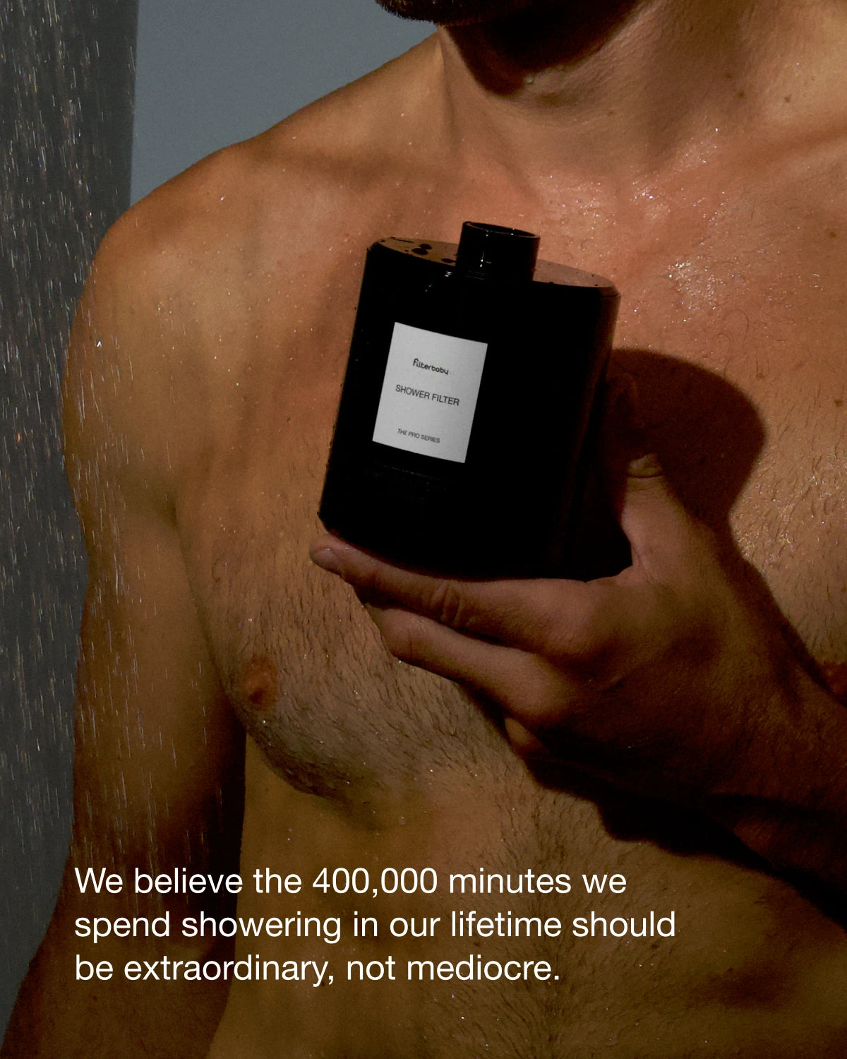 Filterbaby Pro Series Titanium Aluminum Shower Filter - Award-Winning