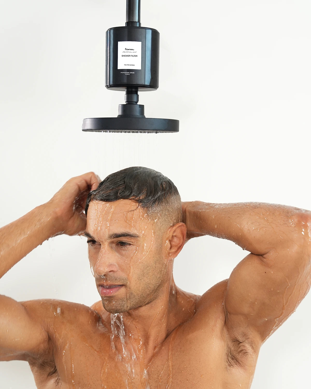 Filterbaby Pro Series Titanium Aluminum Shower Filter - Award-Winning