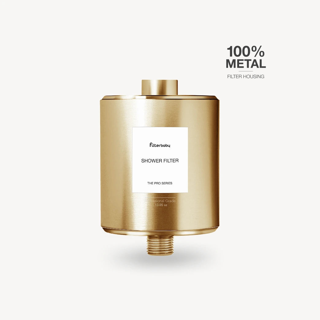 Filterbaby Pro Series Titanium Aluminum Shower Filter - Award-Winning