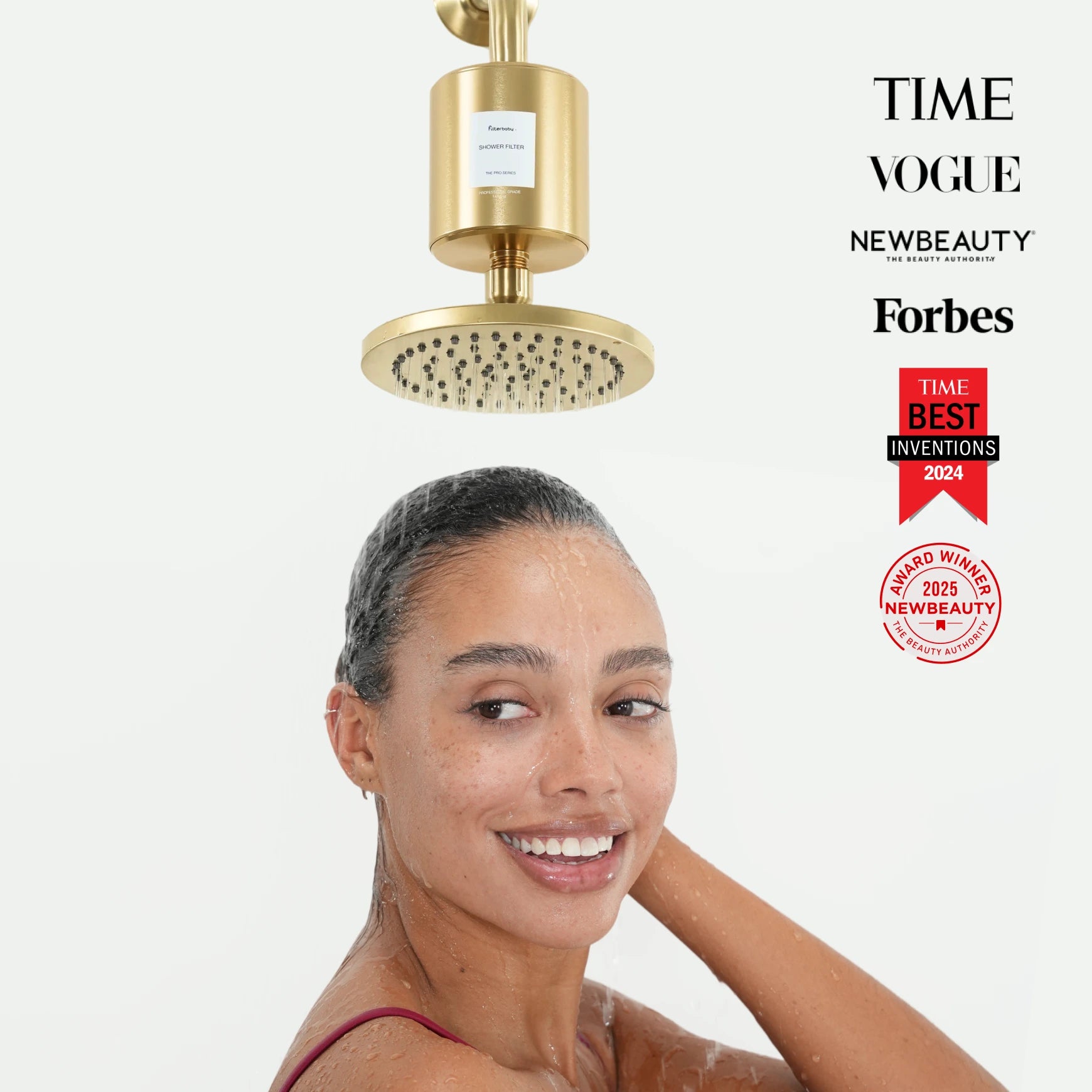 Filterbaby Pro Series Titanium Aluminum Shower Filter - Award-Winning