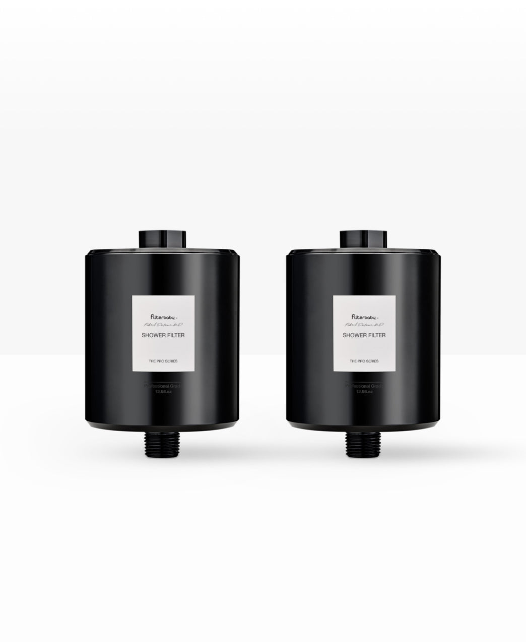 Get Filterbaby Pro Series Titanium Aluminum Shower Filter (2-Pack)