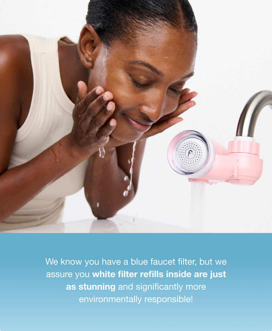 Filterbaby Faucet Filter Replacement Cartridge 2.0 - 90-Day Supply