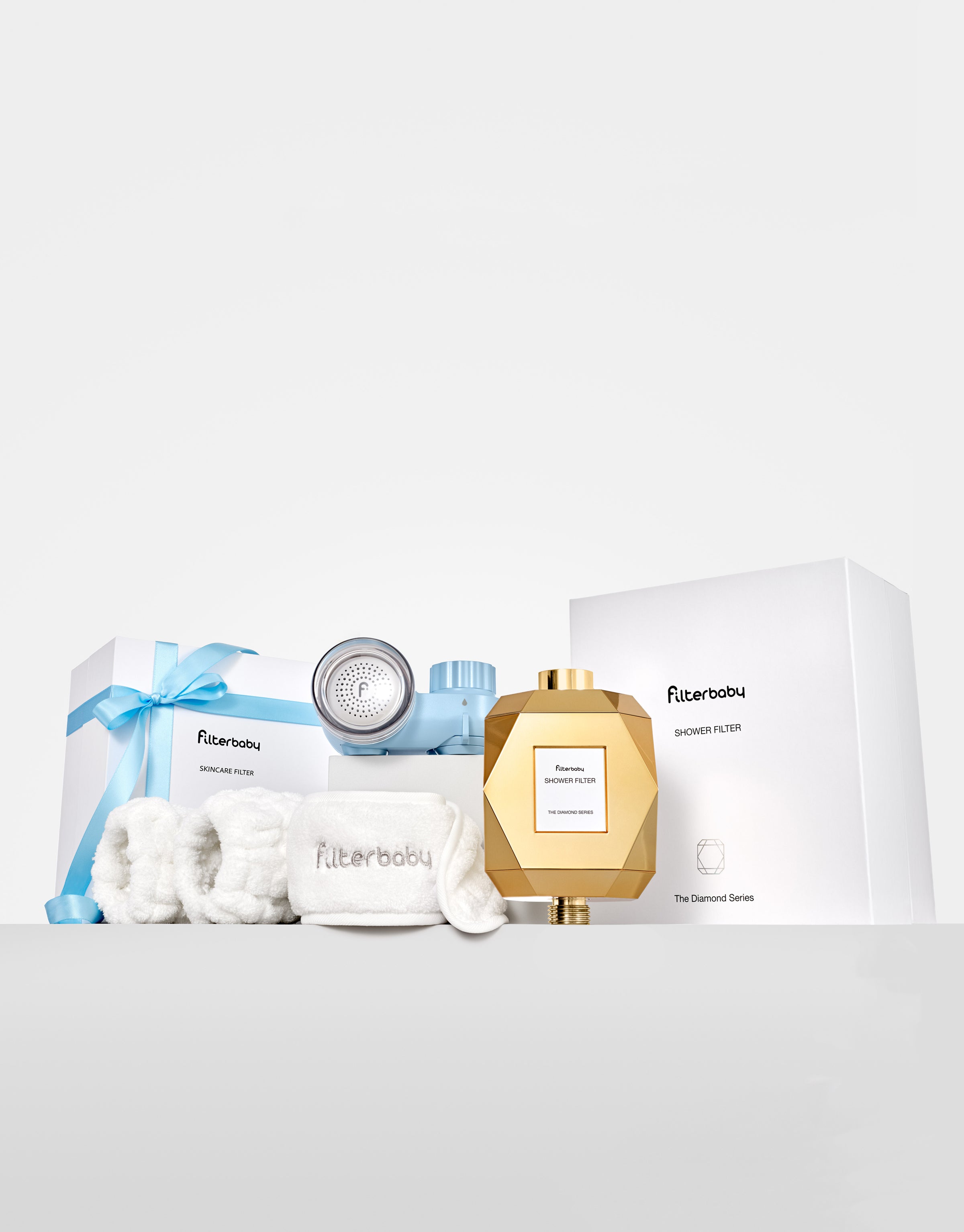 Faucet + Diamond Series Shower Filter Bundle