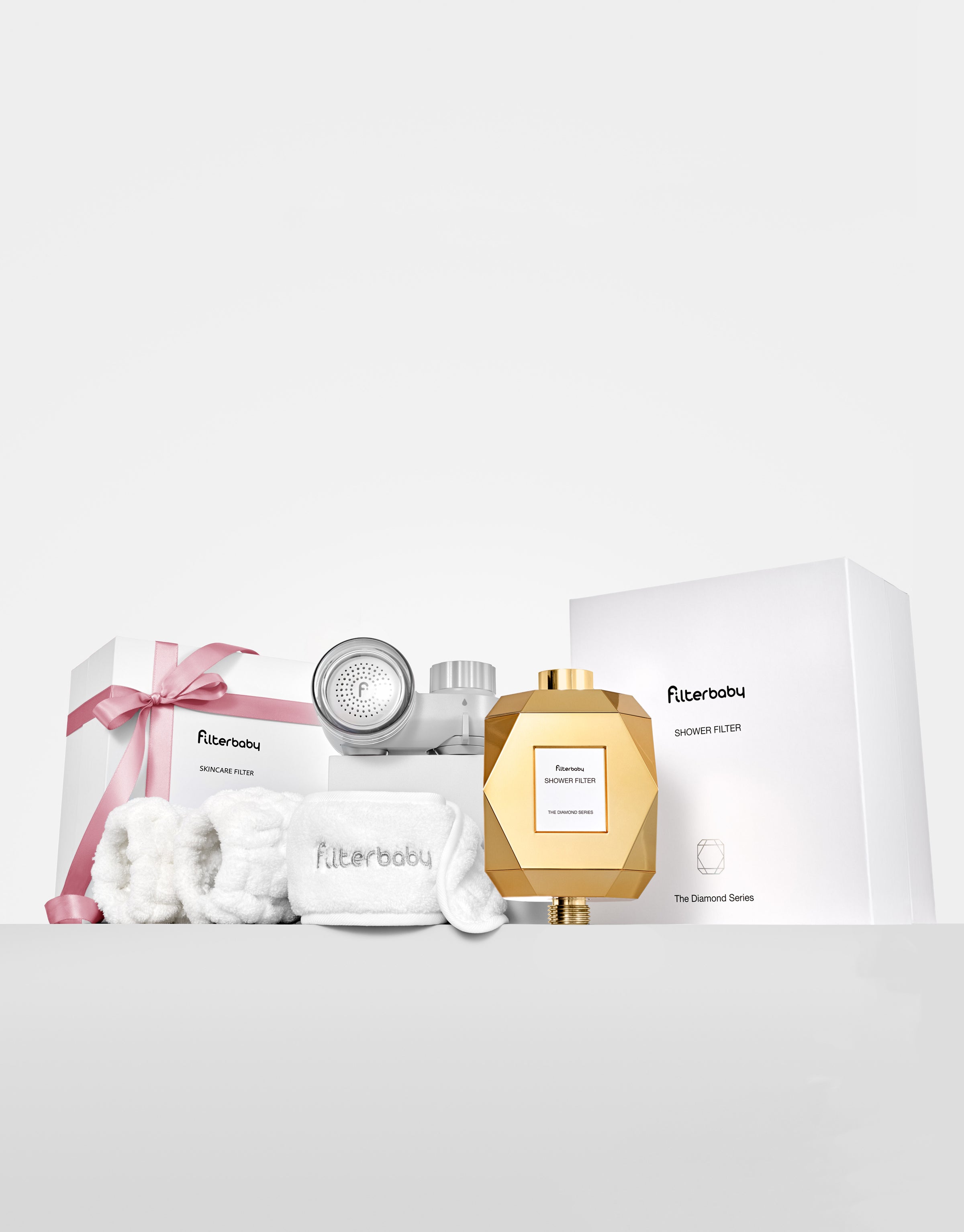 Faucet + Diamond Series Shower Filter Bundle