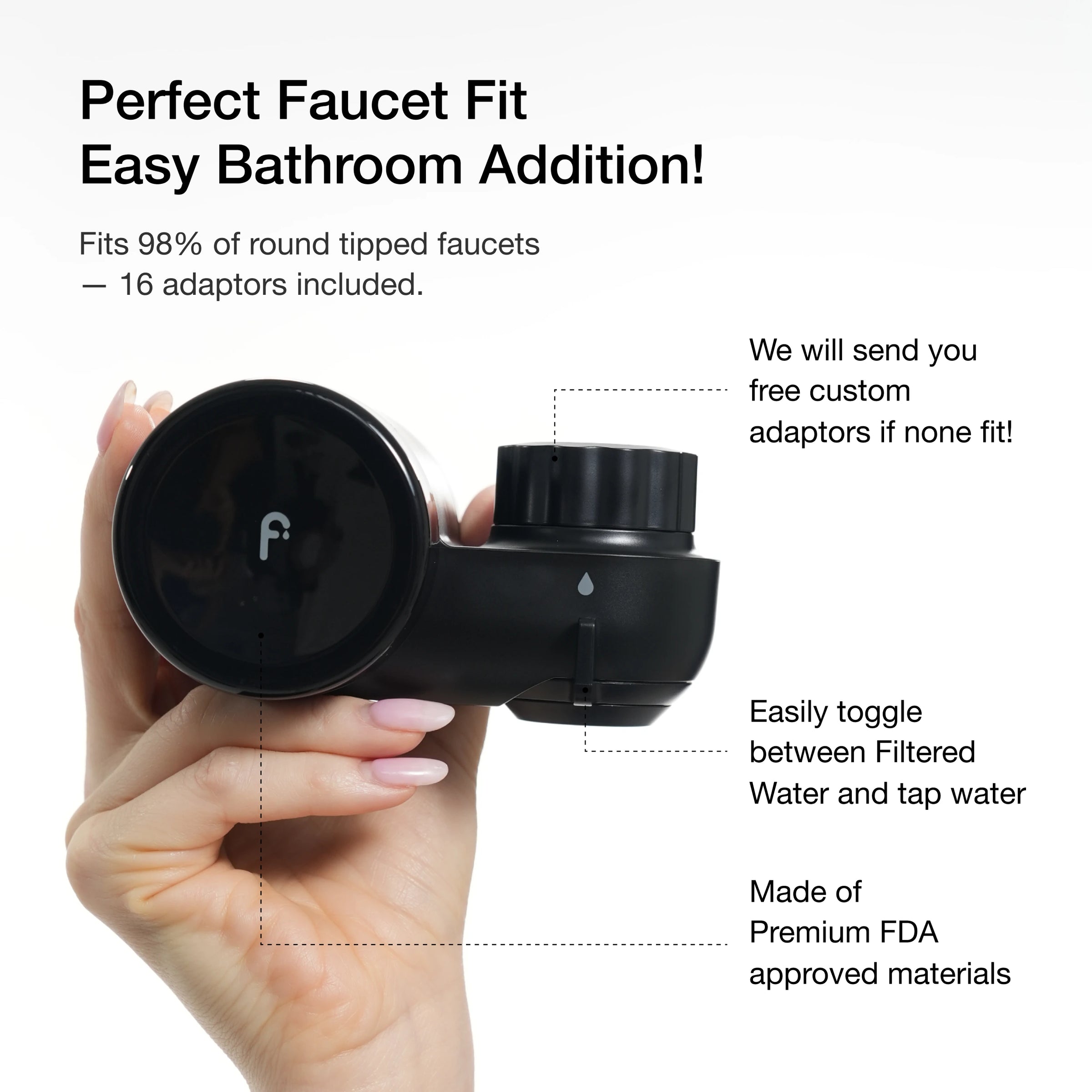 Filterbaby Essential Series Faucet Filter (2-Pack)