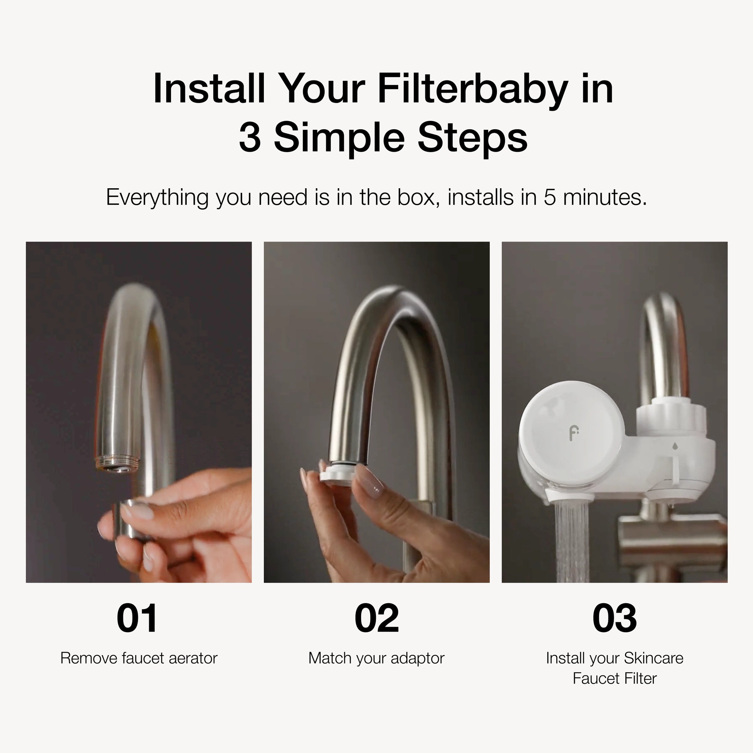 Filterbaby Essential Series Faucet Filter (2-Pack)
