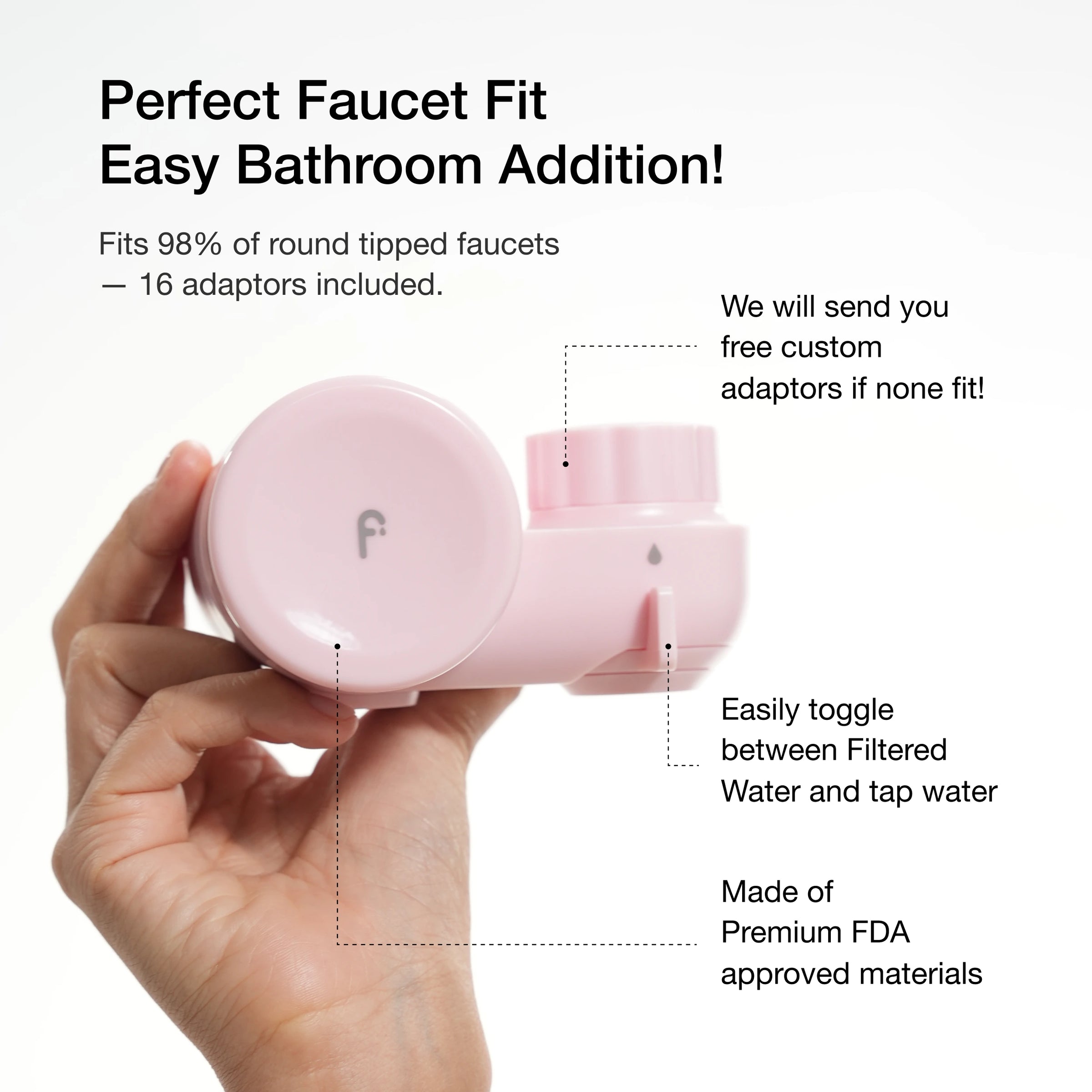 Filterbaby Essential Series Faucet Filter (2-Pack)