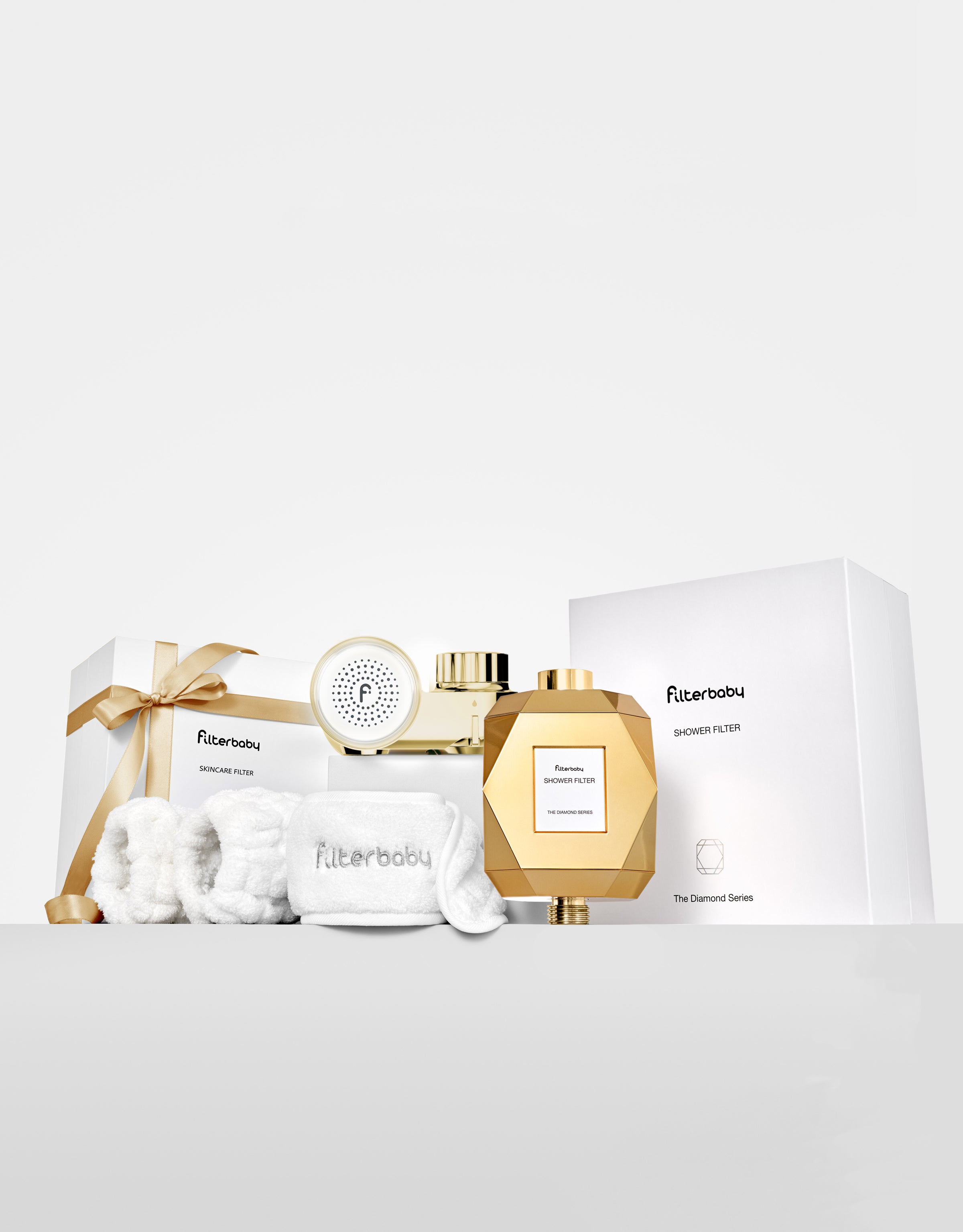 Faucet + Diamond Series Shower Filter Bundle