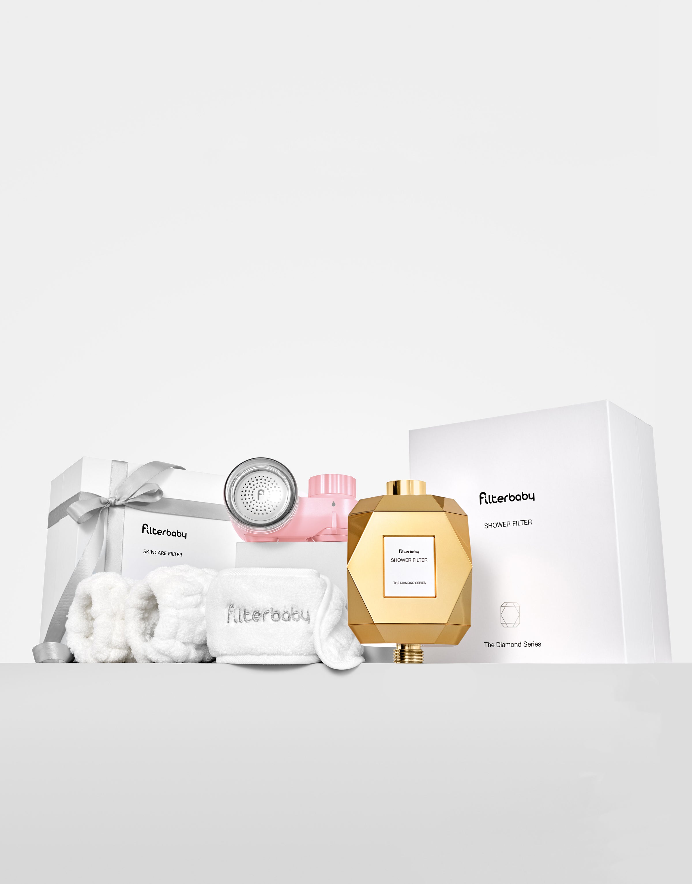 Faucet + Diamond Series Shower Filter Bundle