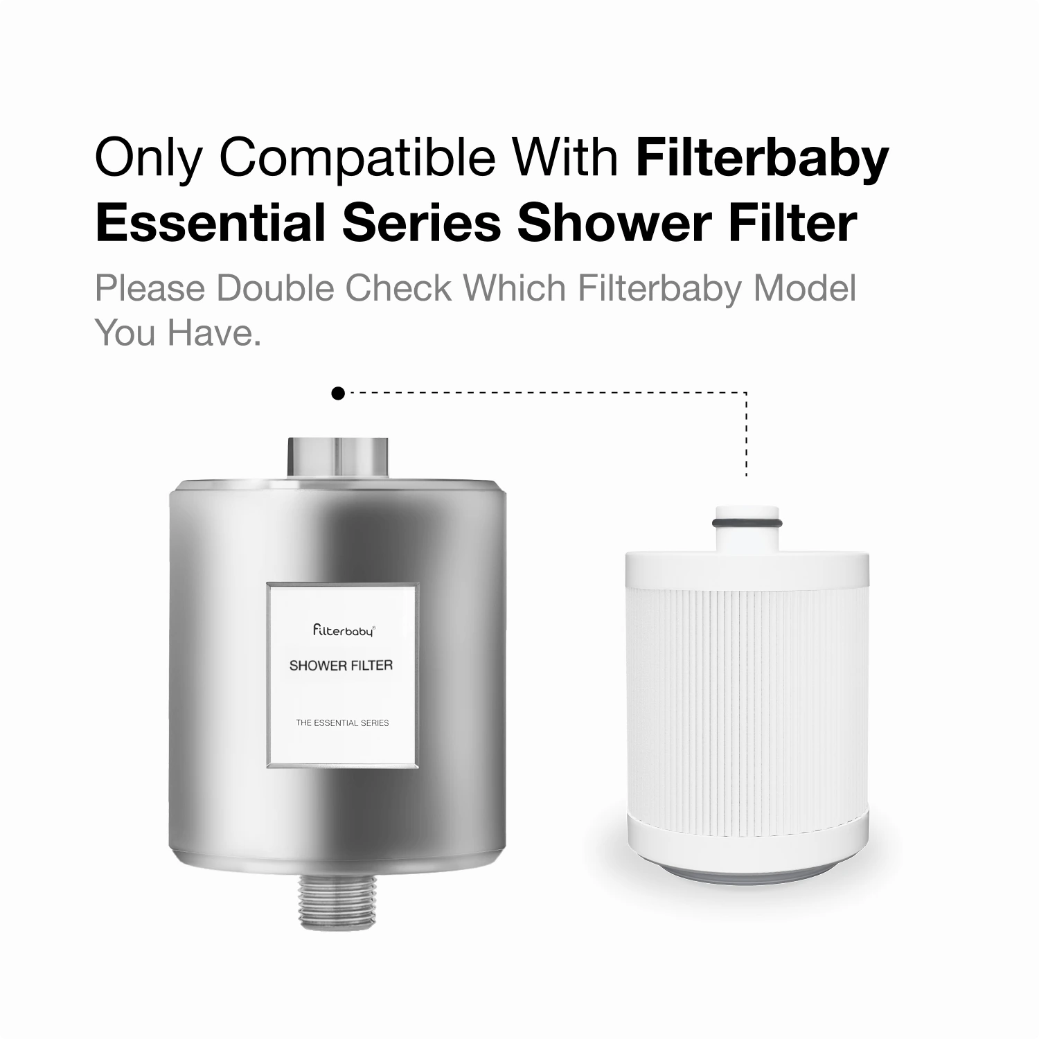 Filterbaby Essential Series Shower Refill (2-Pack)