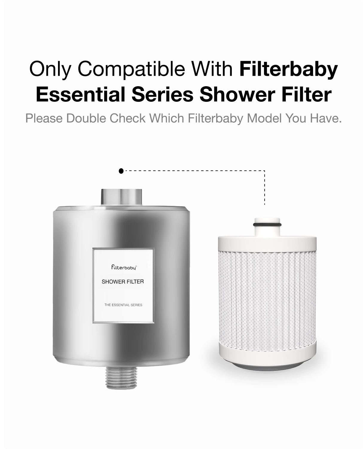 Filterbaby Essential Series Shower Refill (2-Pack)
