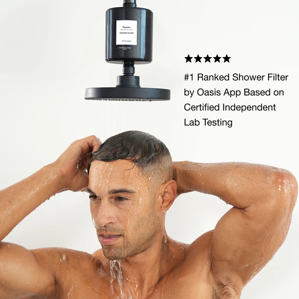 Filterbaby Pro Series Titanium Aluminum Shower Filter (2-Pack)
