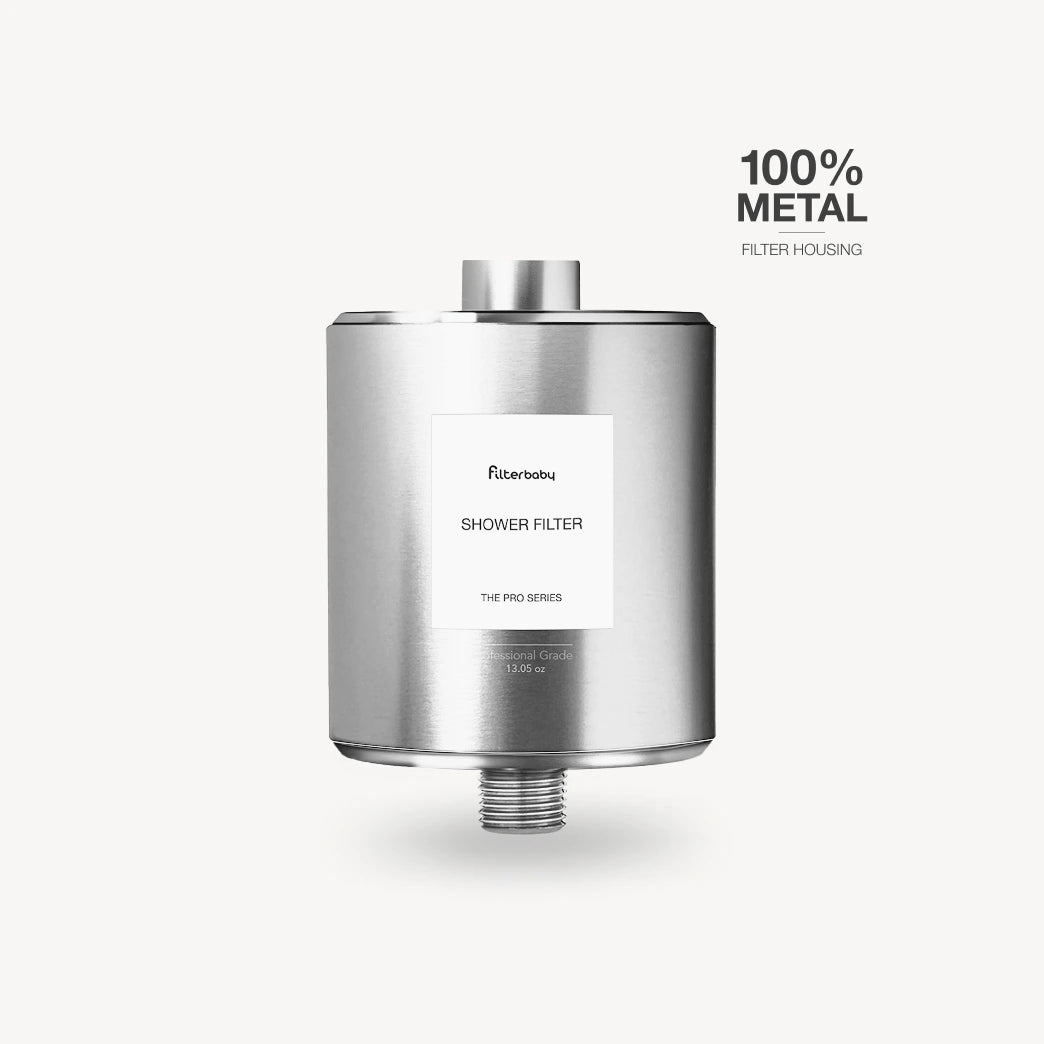 Filterbaby Pro Series Titanium Aluminum Shower Filter - Award-Winning