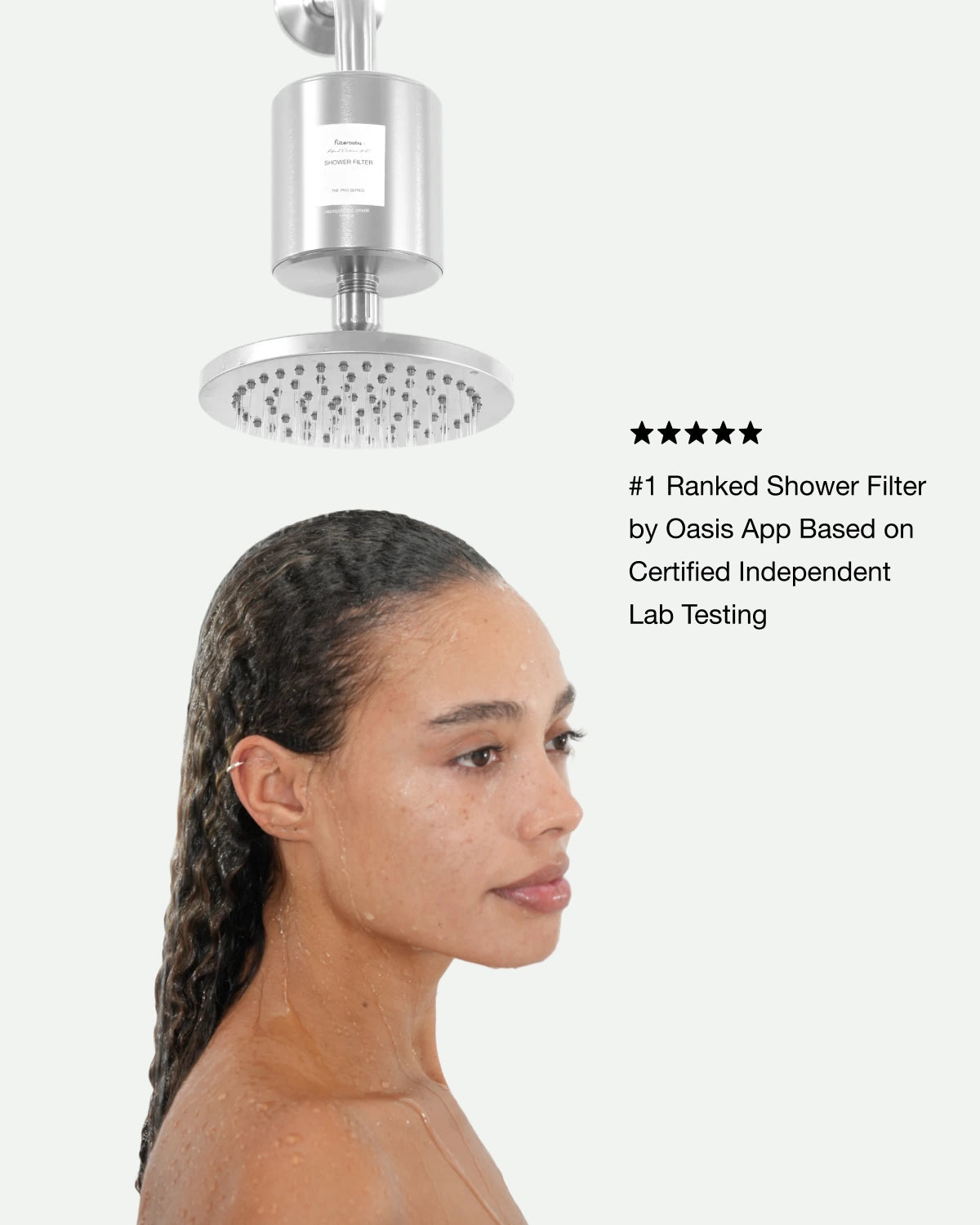 Filterbaby Pro Series Titanium Aluminum Shower Filter (2-Pack)