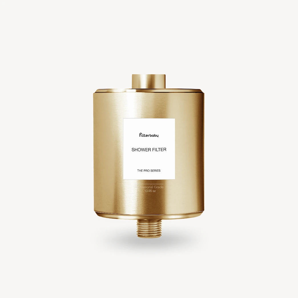 Filterbaby Pro Series Titanium Aluminum Shower Filter