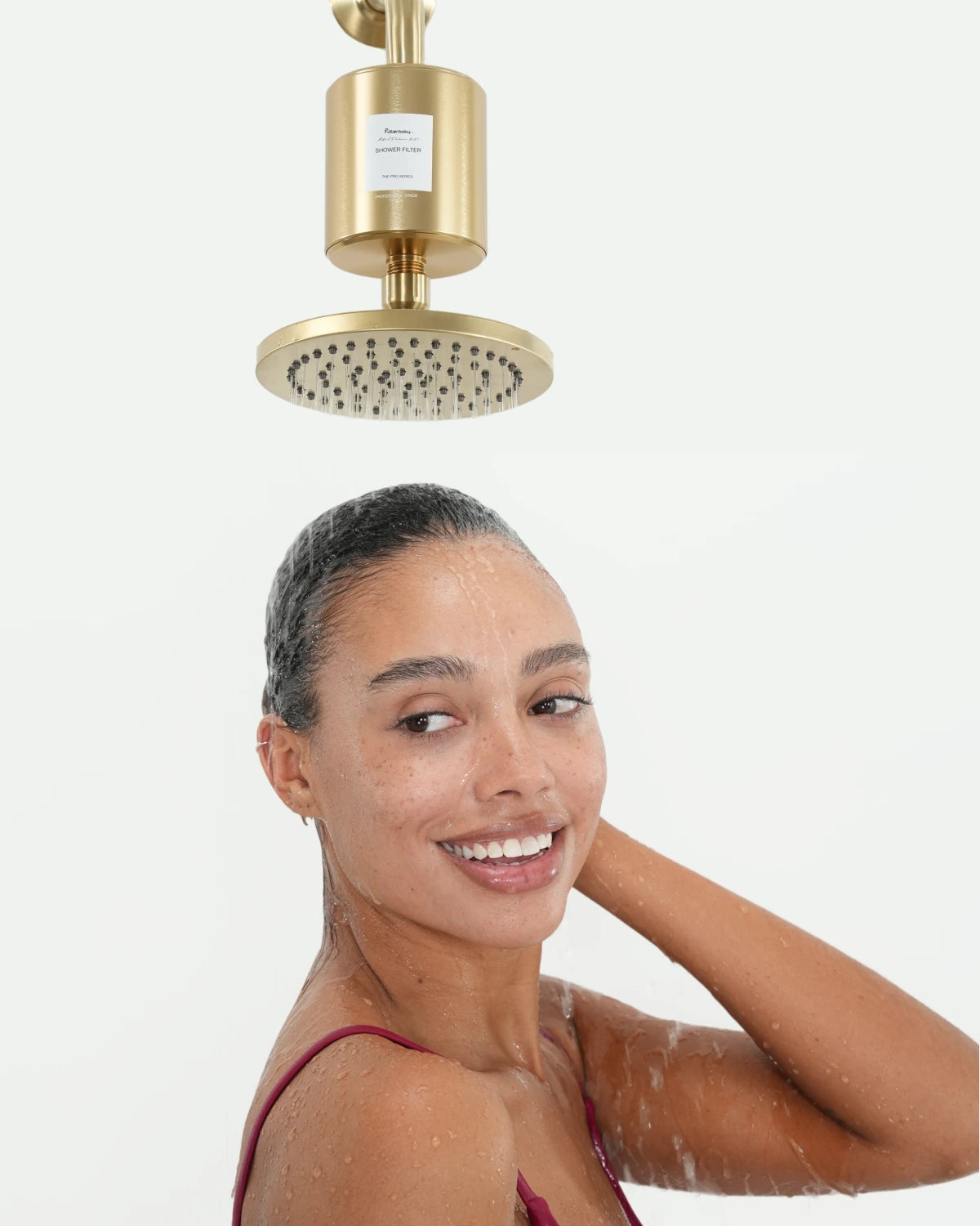 Filterbaby Pro Series Titanium Aluminum Shower Filter