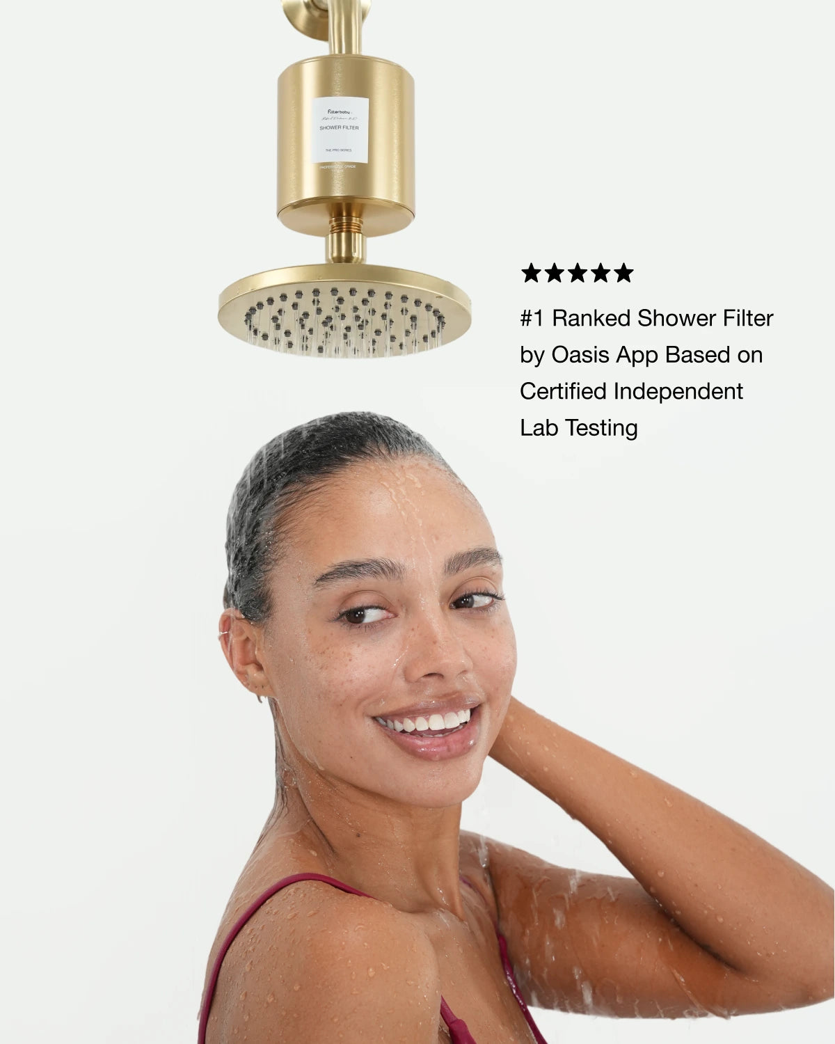 Filterbaby Pro Series Titanium Aluminum Shower Filter (2-Pack)