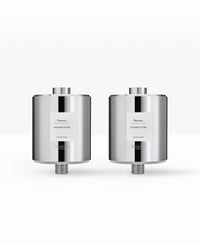 Filterbaby Pro Series Aluminum Titanium Shower Filter (2-Pack)