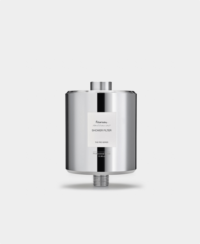 Filterbaby Pro Series Titanium Aluminum Shower Filter